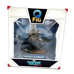 Q Fig Rocket Racoon and Groot Marvel Guardians of The Galaxy Vol. 2